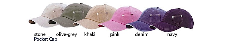 Pocketed Ball Cap - Click Image to Close